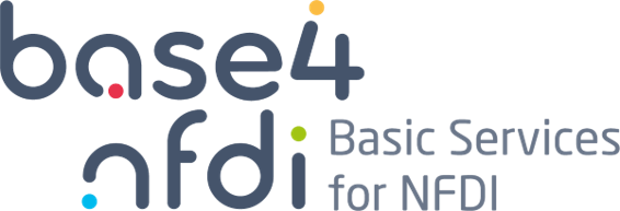 Logo of Base4NFDI (short)